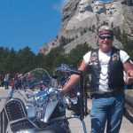 Byron at Sturgis with his 2001 Gilroy Indian Chief Motorcycle